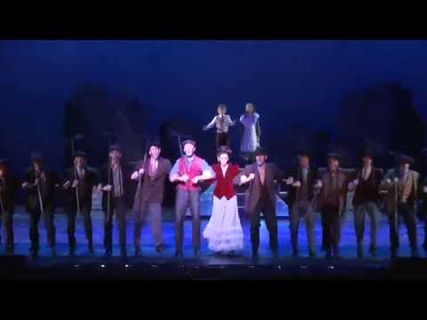 Juliana Hansen and Wesley Alfvin in MARY POPPINS at Cabrillo Music Theatre