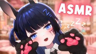 【ASMR】Bunny Girl Fixes Your Sleep Debt 🐰💤 (fluffy soft sounds)