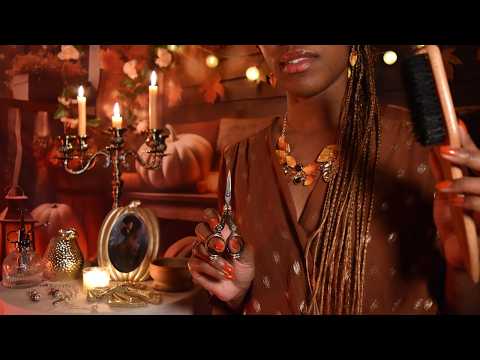 ASMR Haircut & Styling Roleplay 👑 Royal Princess Makeover For Deep sleep 