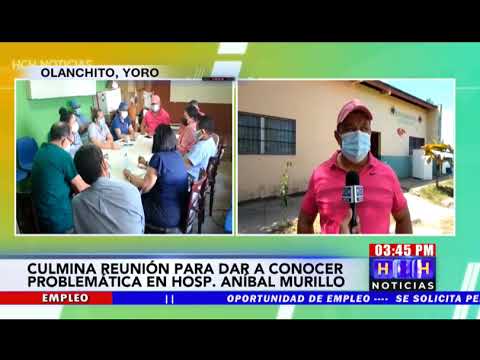 Sindicalistas y autoridades afinan soluciones a diversos problemas en hospital de Olanchito