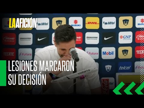 Jesús Molina agradece a Pumas la confianza que le brindó para terminar su carrera,