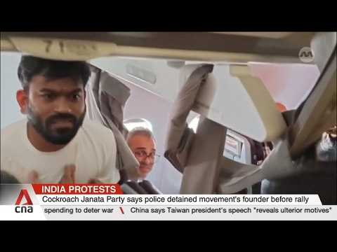 New Delhi under lockdown as police clamp down on protests, detain Cockroach Party founder