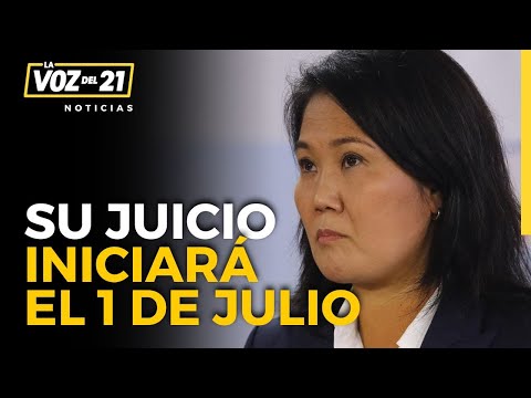 RAFAEL VELA afirma que JUICIO CONTRA KEIKO FUJIMORI iniciará el 1 de julio