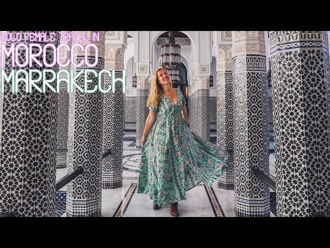 Solo Female Travel in Morocco – Jardin Majorelle & La Mamounia, Marrakech - Episode 7