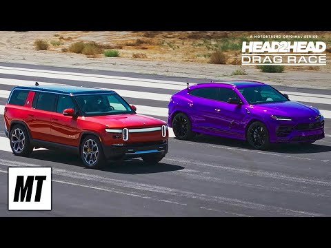 Lamborghini Urus vs. Rivian R1T: A Thrilling Head-to-Head Battle