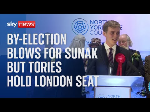 Two by-election defeats for Rishi Sunak but Conservatives retain London seat over ULEZ revolt