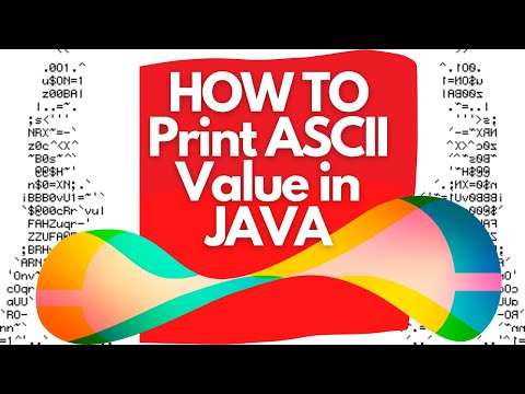 HOW TO Print ASCII Value in JAVA | Printing ASCII in JAVA