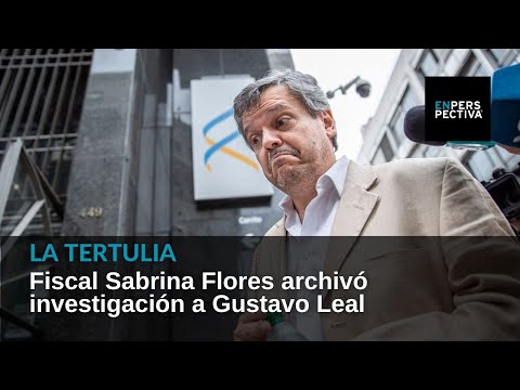 Fiscal Sabrina Flores archivó investigación a Gustavo Leal