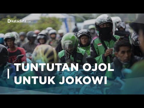 5 Tuntutan Asosiasi Ojol ke Jokowi | Katadata Indonesia