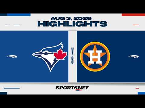 MLB 하이라이트 | 토론토 블루제이스 vs 휴스턴 애스트로스 - 8월 3, 2026
