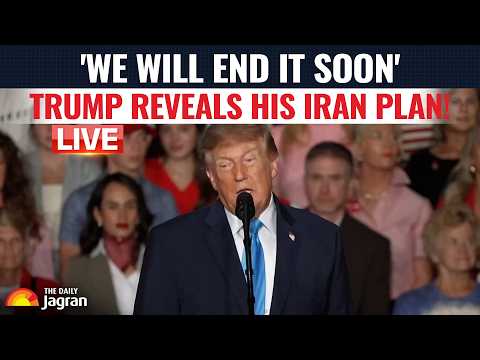 <strong>LIVE</strong>: '<strong>We</strong> Are Saving The World From Iran'! Trump Reveals His Plans For Iran!