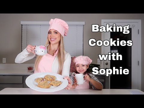 BAKING COOKIES FOR SANTA WITH SOPHIE