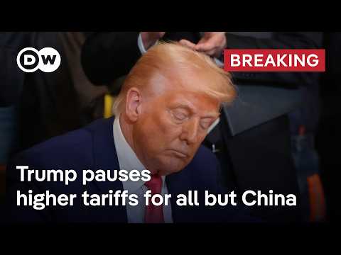 Trump tariffs flip-flop: Was this Trump's strategy all along? | DW News