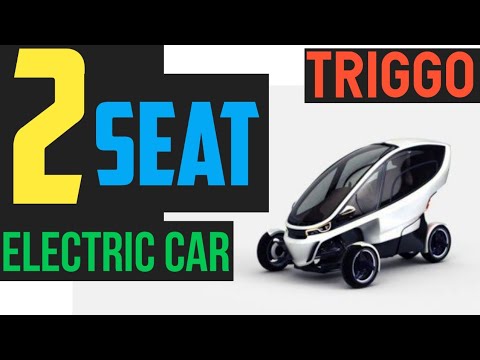2 Seat Micro Electric Car with Adjustable Suspension - Triggo