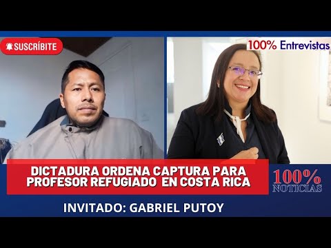 Dictadura ordena captura para profesor Gabriel Putoy, refugiado en Costa Rica