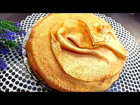 Ажурные БЛИНЫ на Масленицу! Тонкие блины на кефире и кипятке   лучший рецепт