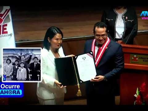 Keiko Fujimori, la primera mujer presidenta del Perú elegida por el voto popular