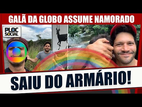 GALÃ DA GLOBO SAI DO ARMÁRIO E SE ASSUME GAY, ARMAANDO BABAIOFF SE DECLARA PRA NAMORADO