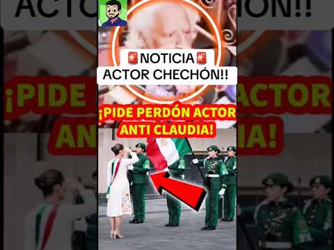 Salió chechón el actor anti Claudia? #EstadisticaPolitica #NotitopsMx #BenditasRedesSociales