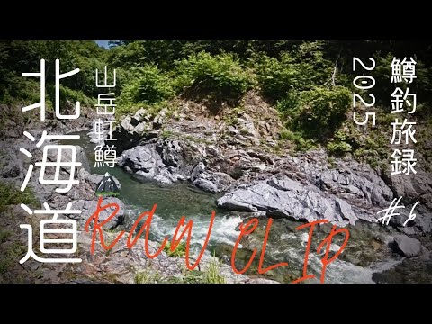「鱒釣旅録 / RAW CLIP 2025」北海道/山岳虹鱒🇯🇵 #MountainStreams #BaitFinesse #WildRainbows