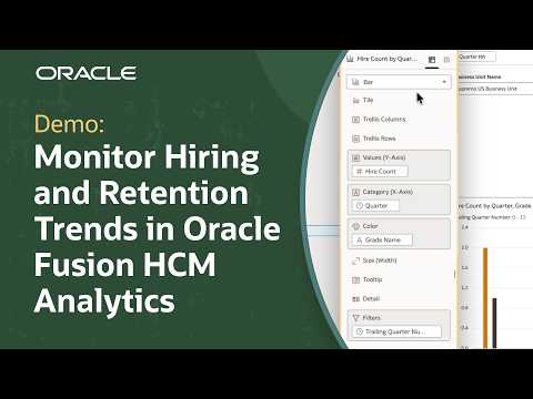 Understand Workforce Trends in Oracle Fusion HCM Analytics