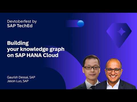 Building your knowledge graph on SAP HANA Cloud