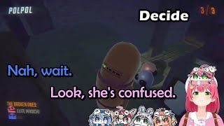 Miko Keeps Questioning Polka After Losing a Bet to Suisei About Who Wo