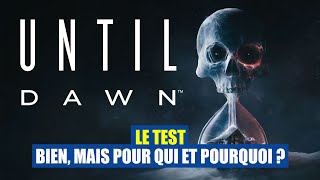 Vido-Test Until Dawn  par M2 Gaming Canada