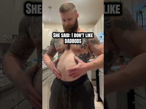 From dadbod to daddy #abs #transformation