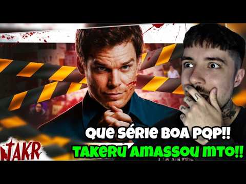 (SERIE MTOOO BOA!) REAGINDO ao TAKERU - Anjo de Sangue [Dexter] | REACT // NaiReact