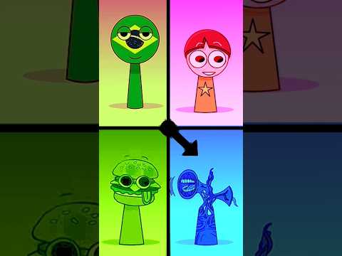 WHICH ONE? #sprunki #funny #incredibox #shorts