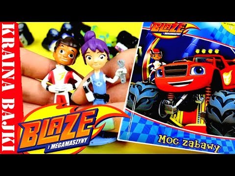 BLAZE I MEGAMASZYNY! MOC ZABAWY  Z BOHATERAMI BAJKI!