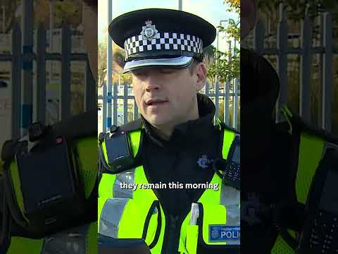 Two British men arrested after train stabbings