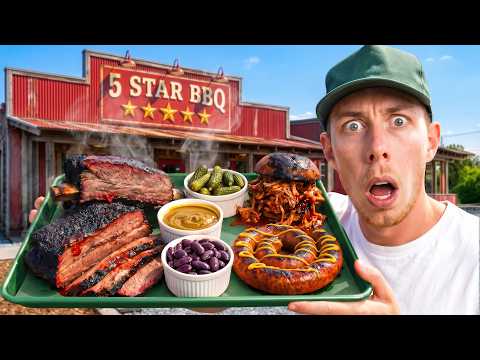 Brit Tries Texas BBQ For First Time!