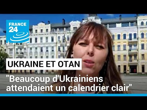 L'avenir de l'Ukraine est dans l'Otan, mais pas pour l'instant • FRANCE 24