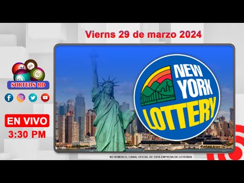New York Lottery en VIVO ? Viernes 29 de marzo 2024- 2:30 PM