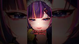 MINTA SERATUS DONG #vtuber #shorts #horror