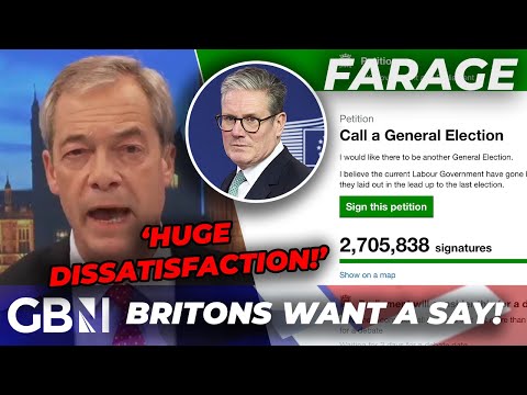 ‘They’ve NOT delivered, the people have SPOKEN!’ | Nigel Farage in FIERY debate on election petition