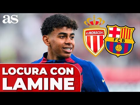 El MÓNACO alucina con LAMINE antes de MEDIRSE al BARÇA en CHAMPIONS