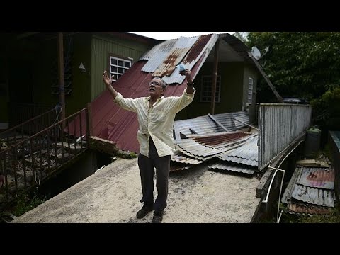 Miles de personas sin vivienda en Puerto Rico tres años después del huracán María