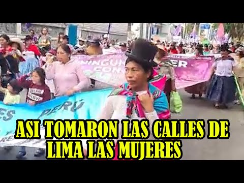 MILES DE JÓVENES DE LIMA SE SUMARON A LAS MOVILIZACIONES EN LA CAPITAL PERUANA..