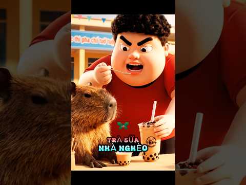 kapybara bị coi thường là trà sữa nhà nghèo #capybara