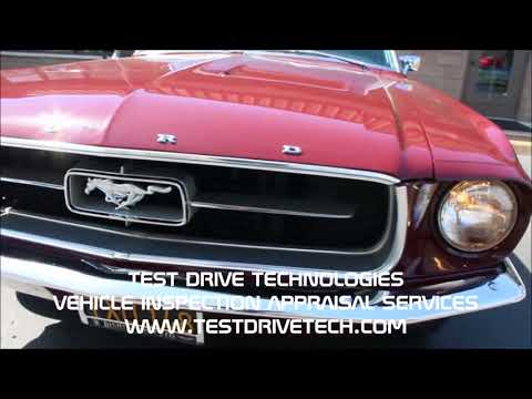 1967 Ford Mustang Convertible Classic Car Inspection Video