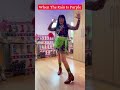 ☔️ When The Rain Is Purple  ☔️ Linedance Demo dance getanzt mit Tukta Linedancestompers (Shorts)