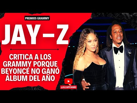 Jay Z crítica al grammy por Beyoncé no gano álbum del año