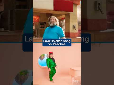 Lava Chicken Song from Minecraft vs Peaches from Super Mario