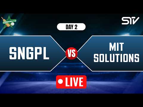 Live | DAY 2 | SNGPL v MIT Solutions | President's Trophy Grade-I | Imran Khan Stadium | MZK1H