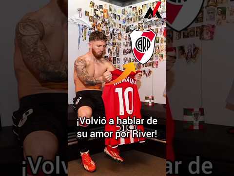 ¡Iker Muniain volvió a hablar de su amor por River Plate!