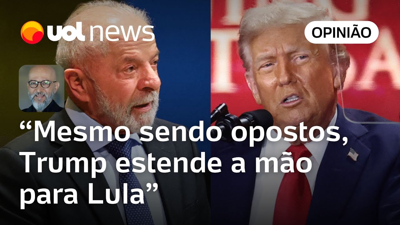 Trump estende a mão a Lula apesar de haver um abismo entre eles | Josias de Souza