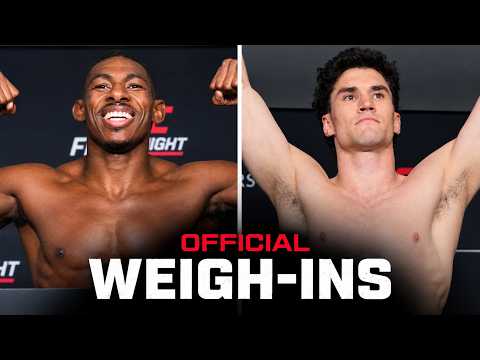 버클리 대 말롯 계체식 | UFC Edmonton